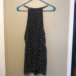 Black and white romper